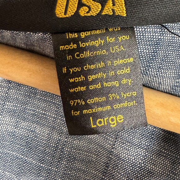 Nooworks Blue Textured Fit and Flare Dress Short Sleeve Scoop Neck USA Large - Picture 6 of 8